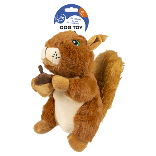 weitere Abbildung Duvo+ Hundespielzeug Plsch Eichhrnchen cuddle braun