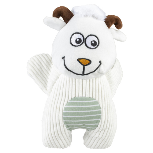 Duvo+ Hundespielzeug Plüsch Schaf corduroy weiß
