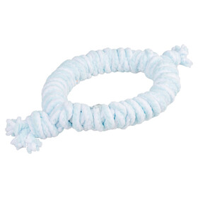 Abbildung Duvo+ Hundespielzeug Puppy Soft Seil Ring blau/wei