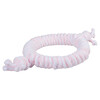 Duvo+ Hundespielzeug Puppy Soft Seil Ring rosa/weiß Abbildung 1