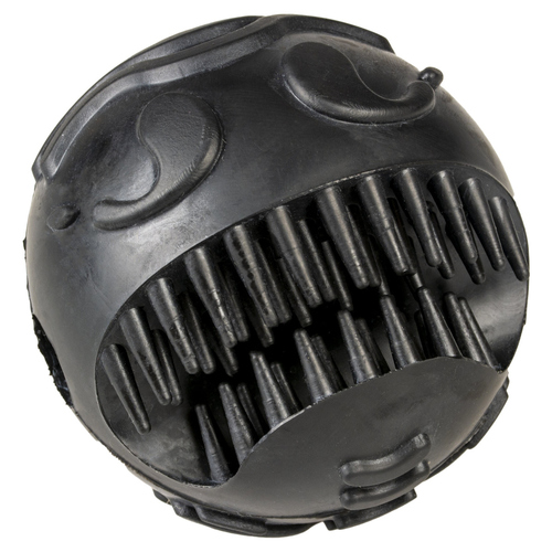 Duvo+ Hundespielzeug Rubber Gesichtsball traurig schwarz