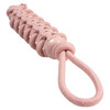 Duvo+ Hundespielzeug Seilstock mit Gummi & Schlaufe rosa Abbildung 3