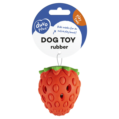 weitere Abbildung Duvo+ Hundespielzeug Snackspender Erdbeere, Gummi