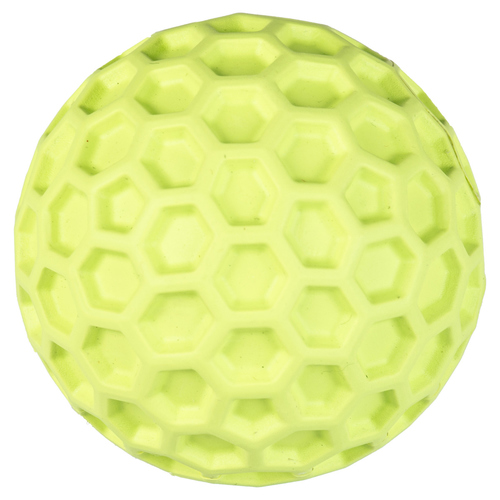 Duvo+ Hundespielzeug Snackspender Hexagon, Gummi grün