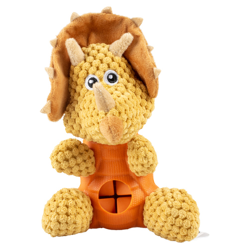 Duvo+ Hundespielzeug Snackspender Triceratops