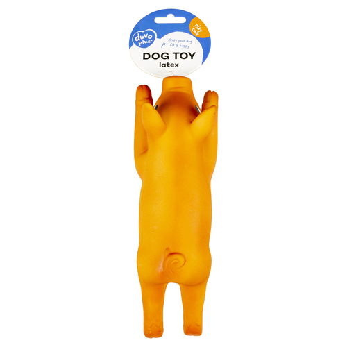 Duvo+ Hundespielzeug Squeaking Schwein Latex, Maße: 13 cm