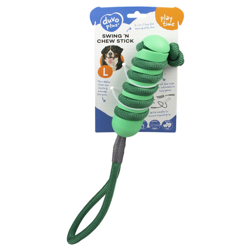 weitere Abbildung Duvo+ Hundespielzeug Swing 'n Chew Stick grn