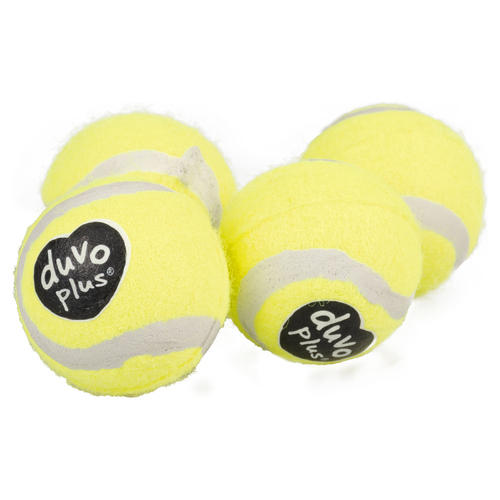 Duvo+ Hundespielzeug Tennisball gelb, Durchmesser: 10 cm