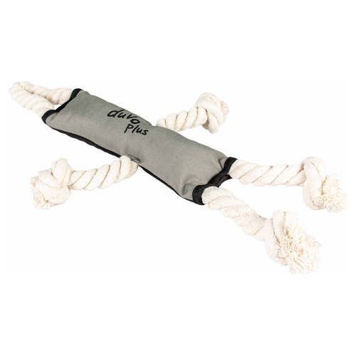 Duvo+ Hundespielzeug Trail Oxford Mr. Knot grau