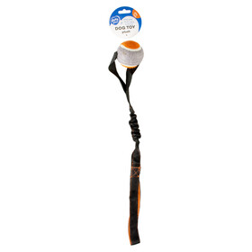 Abbildung Duvo+ Hundespielzeug Tug 'n play Ball orange/grau