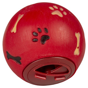 Abbildung Duvo+ Hundespielzeug Vinyl Leckerliball rot