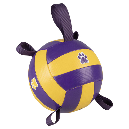 Duvo+ Hundespielzeug Volleyball mit Pumpe, Maße: 18,5 cm