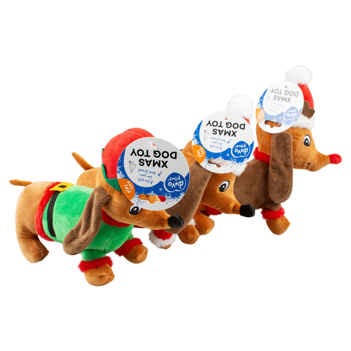 weitere Abbildung Duvo+ Hundespielzeug Xmas Hund aus Plsch