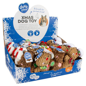 Abbildung Duvo+ Hundespielzeug Xmas Plsch Lebkuchenmnner