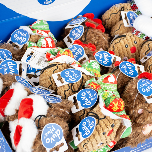 weitere Abbildung Duvo+ Hundespielzeug Xmas Plsch Lebkuchenmnner