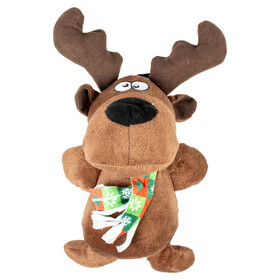 Abbildung Duvo+ Hundespielzeug Xmas Plsch Rentier braun
