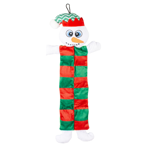 Duvo+ Hundespielzeug Xmas Plüsch Schneemann
