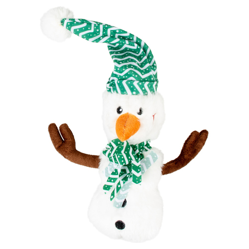 Duvo+ Hundespielzeug Xmas Plüsch Schneemann Leo