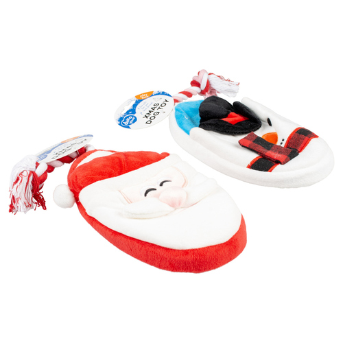 weitere Abbildung Duvo+ Hundespielzeug Xmas Slipper aus Plsch