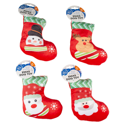 weitere Abbildung Duvo+ Hundespielzeug Xmas Socke aus Plsch