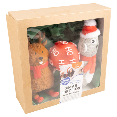 Duvo+ Hundespielzeug Xmas Toy Giftbox
