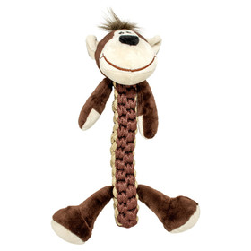 Abbildung Duvo+ Hundespielzeug Zoo Friends Affe Stick braun