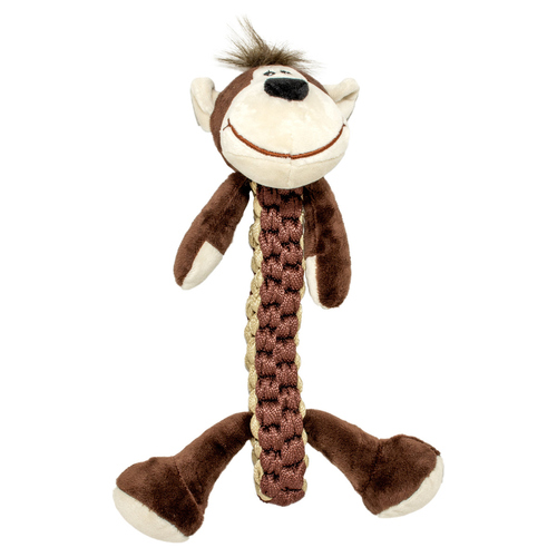 Duvo+ Hundespielzeug Zoo Friends Affe Stick braun