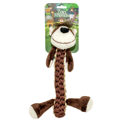 weitere Abbildung Duvo+ Hundespielzeug Zoo Friends Affe Stick braun