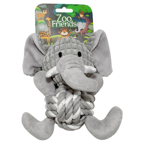 weitere Abbildung Duvo+ Hundespielzeug Zoo Friends Elefant Ball grau