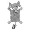 Duvo+ Hundespielzeug Zoo Friends Elefant flach grau Abbildung 1