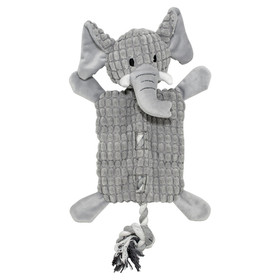 Abbildung Duvo+ Hundespielzeug Zoo Friends Elefant flach grau