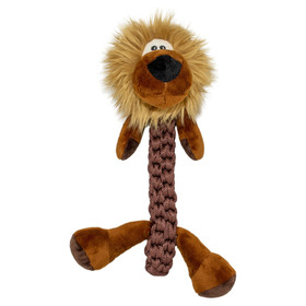 Abbildung Duvo+ Hundespielzeug Zoo Friends Lwe Stick braun