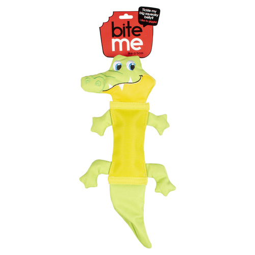 weitere Abbildung Duvo+ Hundespielzeug bite me Belly Coby Krokodil