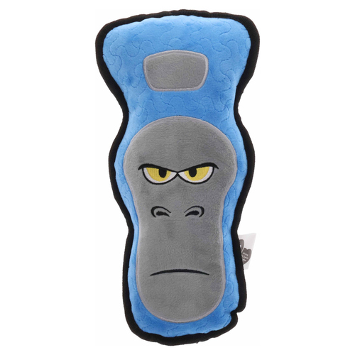 Duvo+ Hundespielzeug wütender Gorilla blau/grau