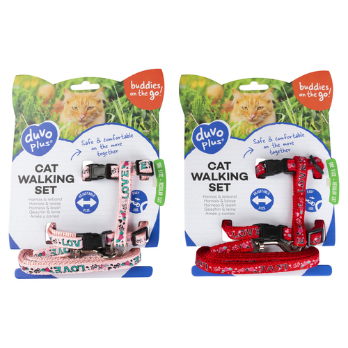 weitere Abbildung Duvo+ Katzen-Spazierset Love