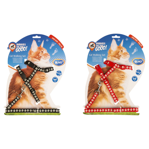 weitere Abbildung Duvo+ Katzen-Spazierset Pfoten gro