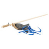 Duvo+ Katzen-Spielangel Eco Navy Fisch mit Katzenminze Abbildung 1