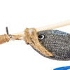 Duvo+ Katzen-Spielangel Eco Navy Fisch mit Katzenminze Abbildung 2