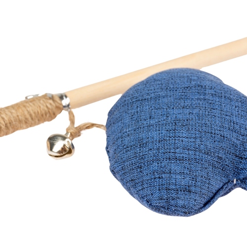 weitere Abbildung Duvo+ Katzen-Spielangel Eco Navy Oktopus mit Katzenminze