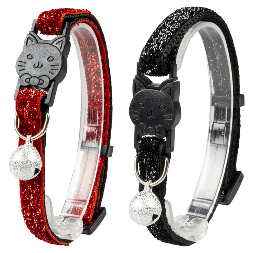 Duvo+ Katzenhalsband Glitter Nylon