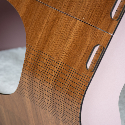 weitere Abbildung Duvo+ Katzenhaus MDF Rose rosa