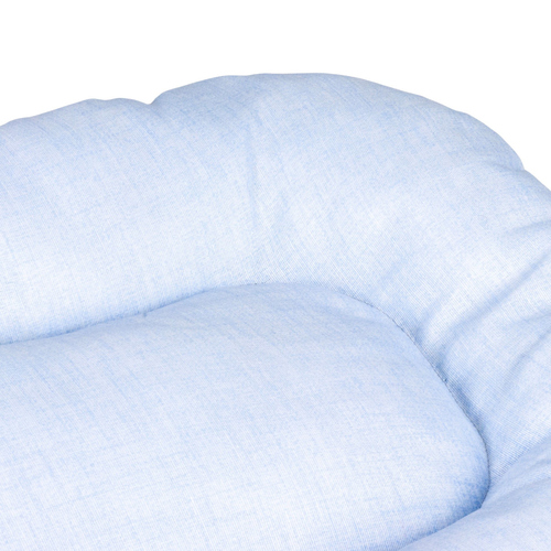 weitere Abbildung Duvo+ Katzenkissen oval gesteppt mellow-blau
