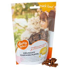 Abbildung Duvo+ Katzensnack Crunchy Chicken Puffs 50 g