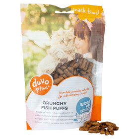 Abbildung Duvo+ Katzensnack Crunchy Fish Puffs 50 g