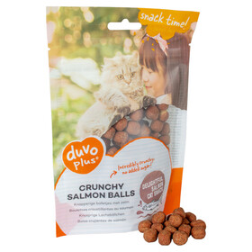 Abbildung Duvo+ Katzensnack Crunchy Salmon Balls 50 g