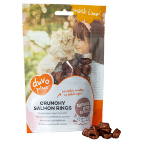 Abbildung Duvo+ Katzensnack Crunchy Salmon Rings 50 g
