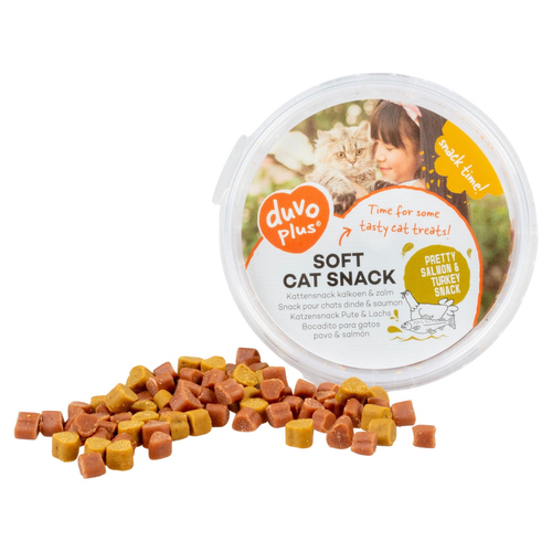 weitere Abbildung Duvo+ Katzensnack weich mit Pute & Lachs 100 g