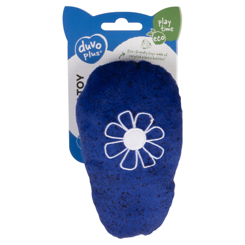 weitere Abbildung Duvo+ Katzenspielzeug Eco Blossom Kickkissen mit Katzenminze blau