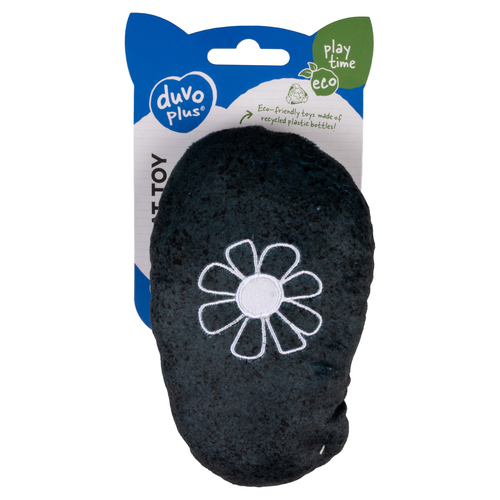 weitere Abbildung Duvo+ Katzenspielzeug Eco Blossom Kickkissen mit Katzenminze schwarz