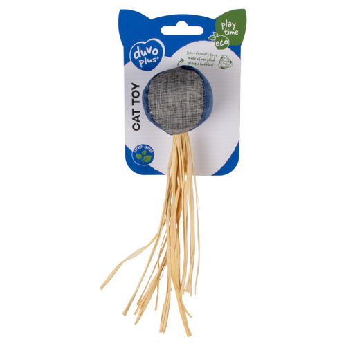 weitere Abbildung Duvo+ Katzenspielzeug Eco Navy Ball & Katzenminze